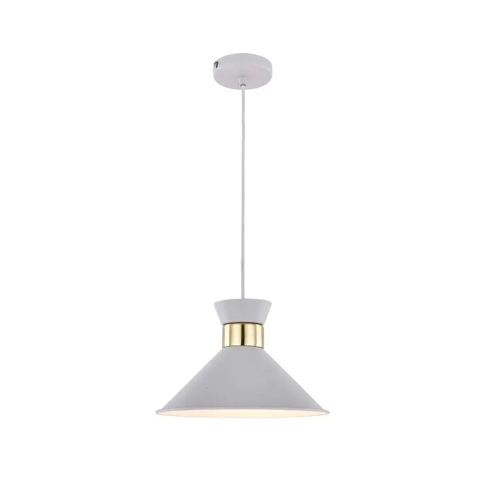 Eva Modern Classic Pendant Lamp Light White - Home & Garden