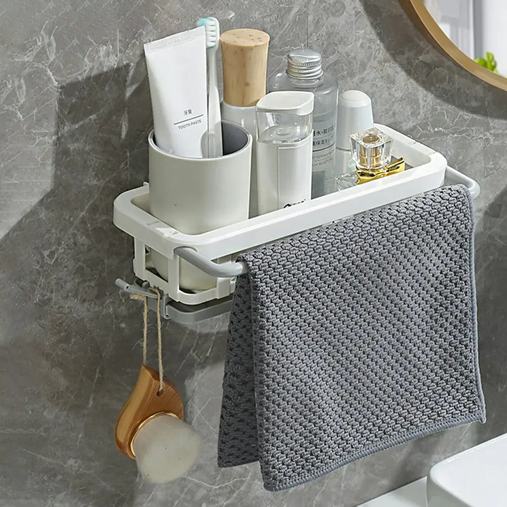 2Pcs Kitchen Dish Sponge Sink Holder Drain Rack Storage Shelf Bathroom Organizer - Home & Garden