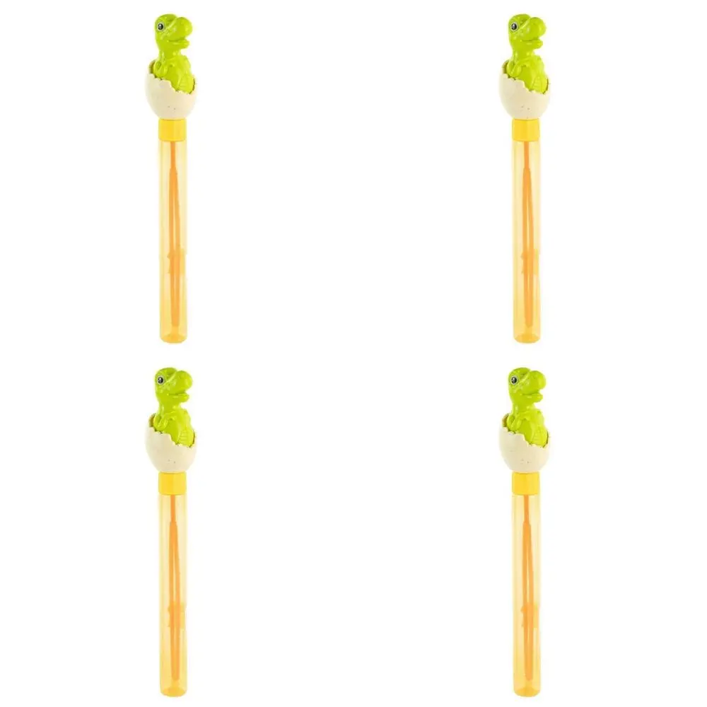 4x Pocket Money Fun Dinosaur Bubble Wand Kids/Children Outdoor Play Toy Asst 3y+ - Toys & Games