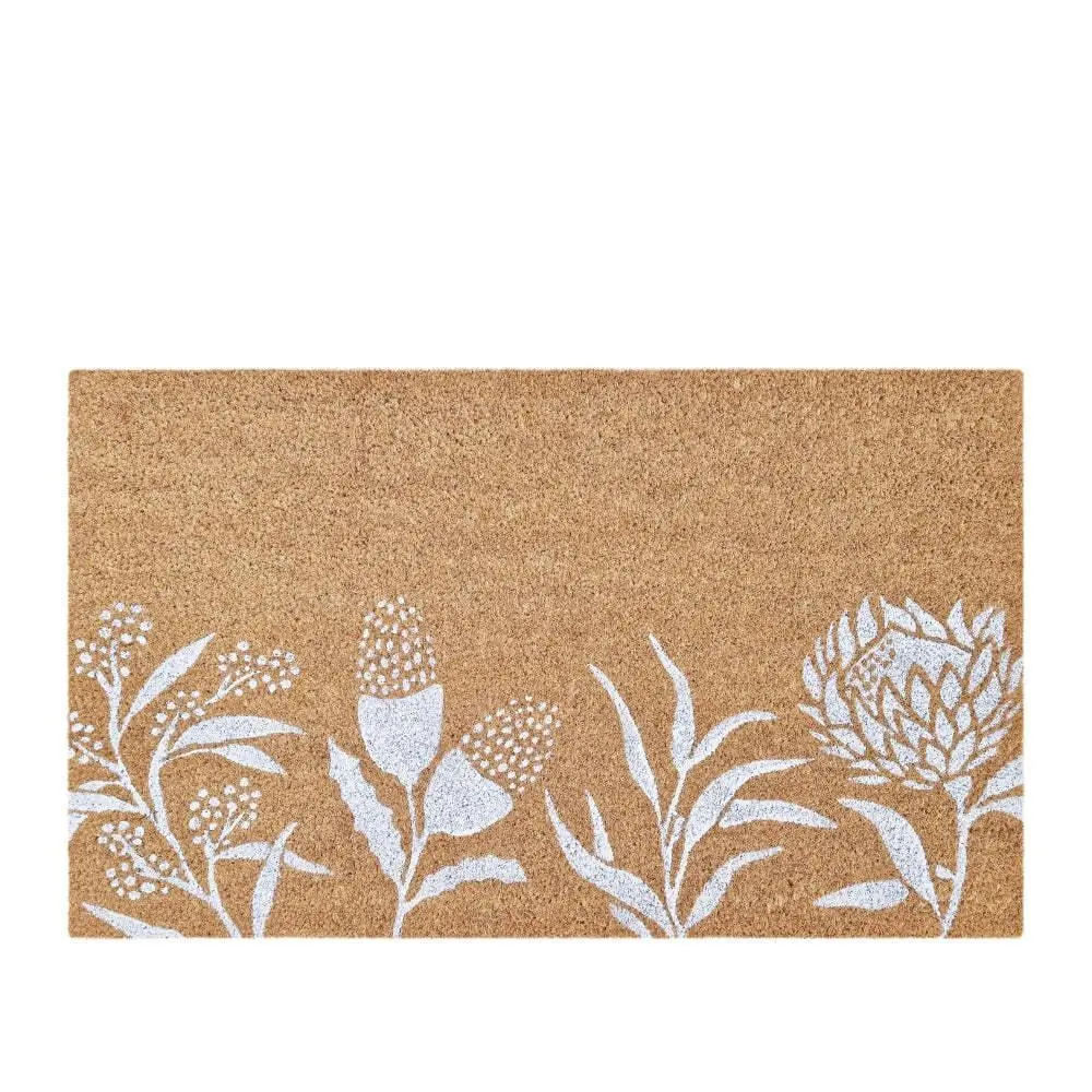 J.Elliot Home Bindi 45x75cm Door Mat Floor Area Rug PVC Backed Coir Rectangle - Home & Garden