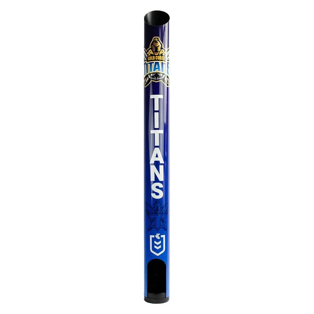 NRL Gold Coast Titans Can Stubby Holder Dispenser Storage Wall Mountable 92x9cm - Furniture