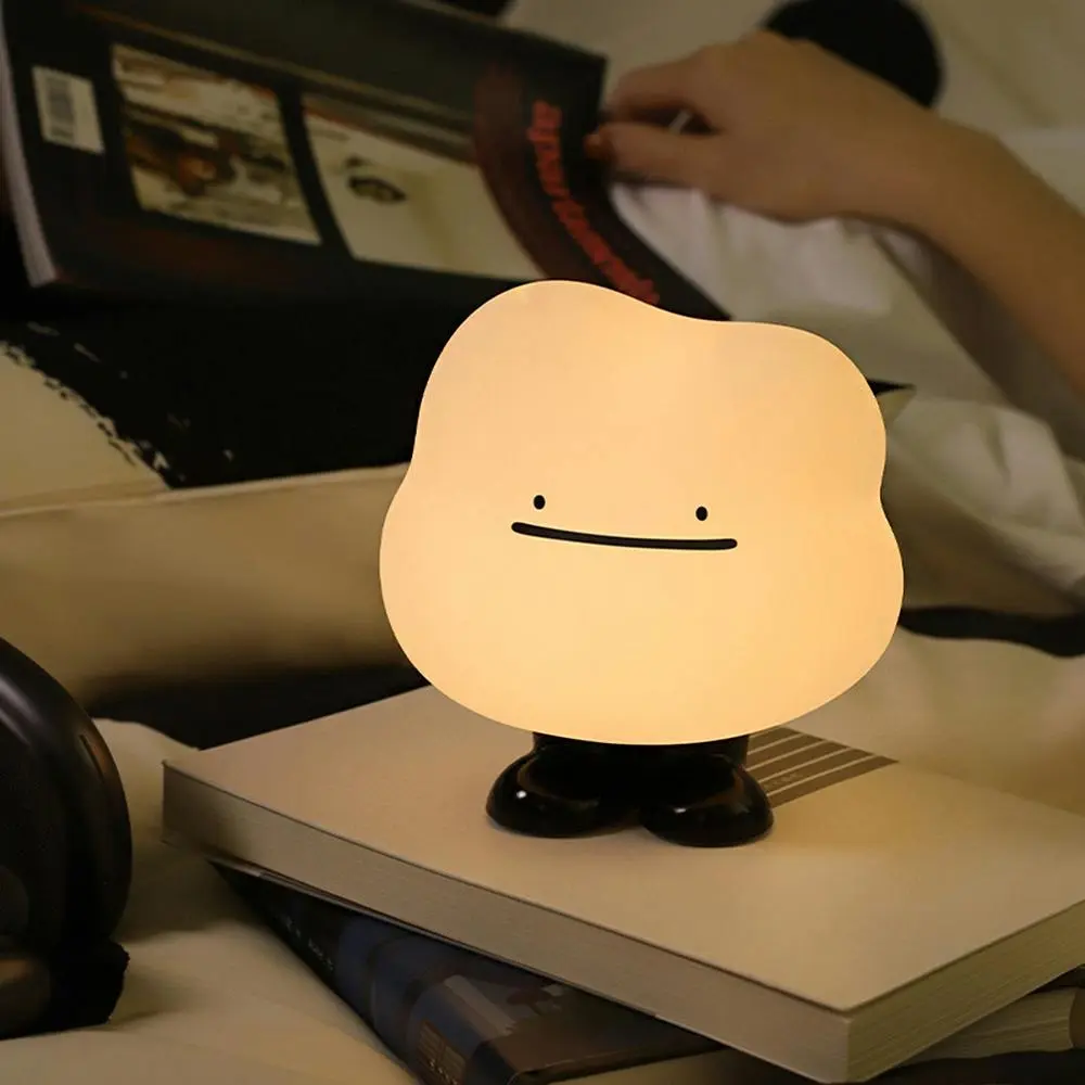 LED Night Light Cute Lamp Cartoon Silicone USB Bedroom Sleeping Desk Night Light - Home & Garden