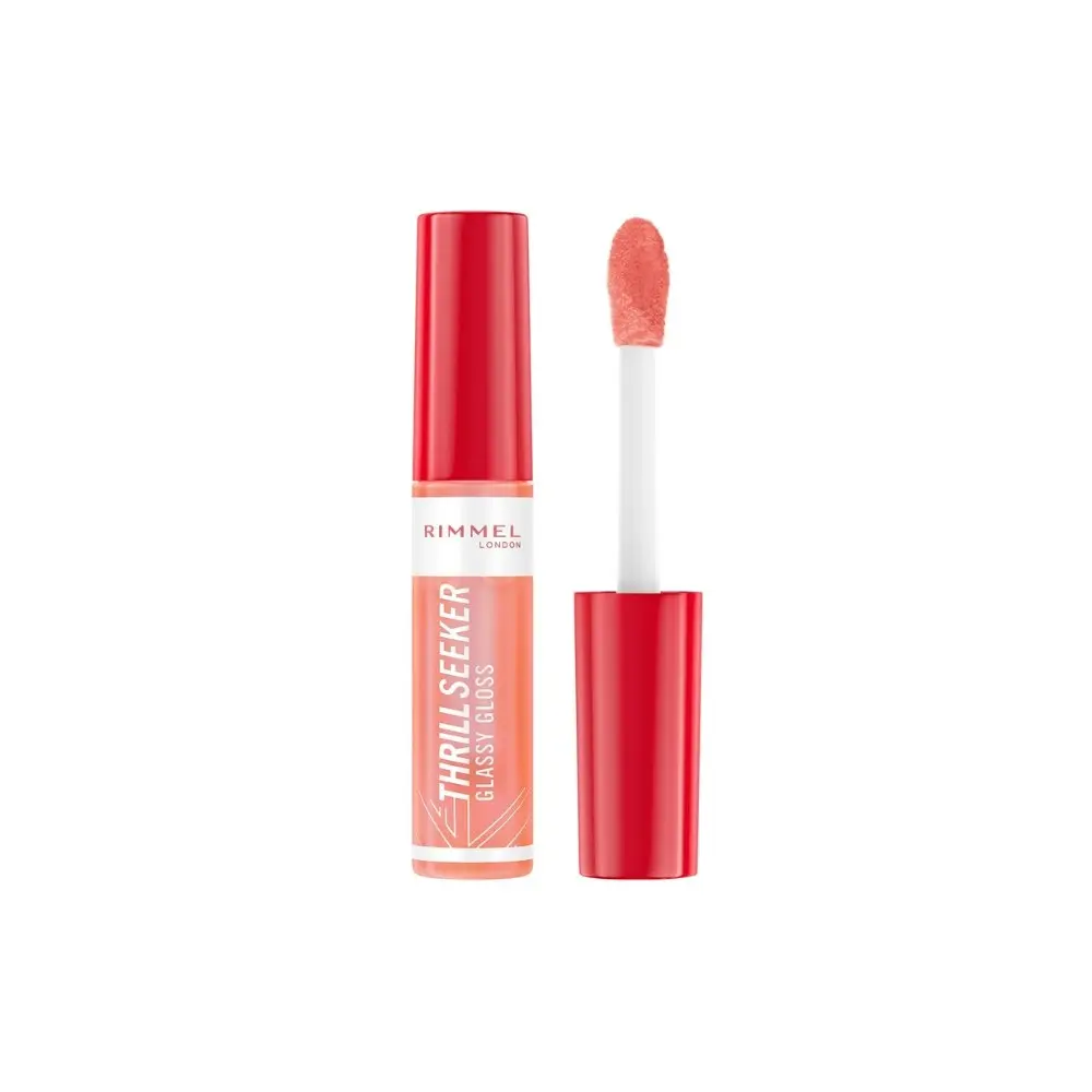 Rimmel Thrill Seeker Glassy Gloss 250 Peachy Vibes - Beauty