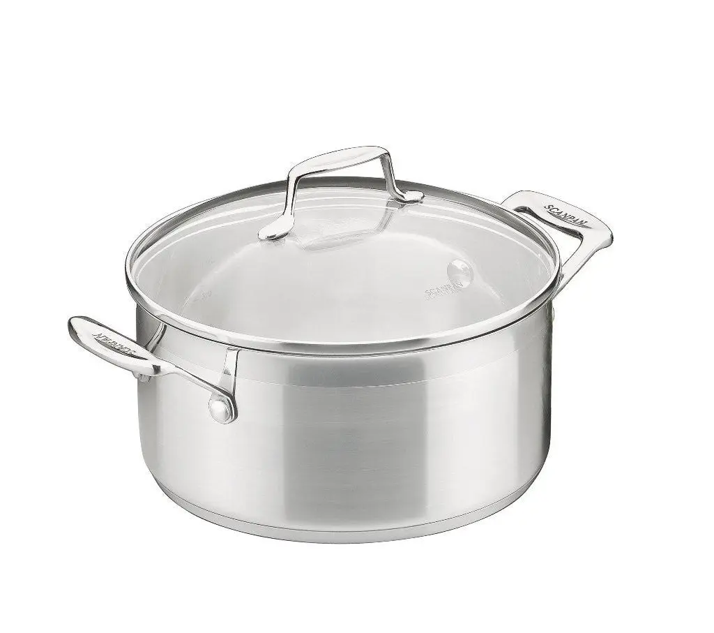 Scanpan Impact Casserole Pot With Lid 4.8l 24cm - Kitchenware - Save up to 70%