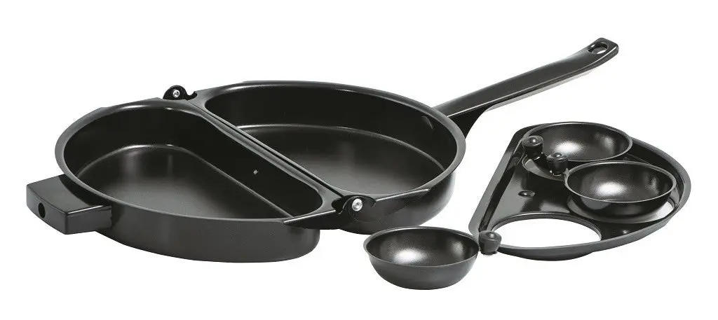 Avanti Non Stick Omlette & Poaching Pan - Home & Garden