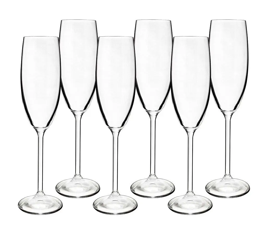 Bohemia Maxima Flutes Set/6 220ml - Home & Garden