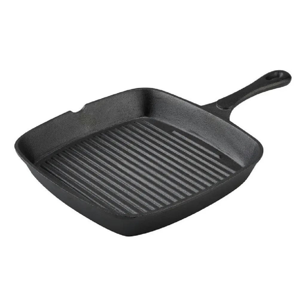 Pyrolux Pyrocast Square Grill Pan 25x24x3.5cm - Kitchenware - Save up to 70%