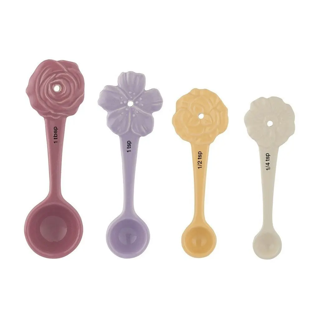 Mason Cash Meadow Measuring Spoons Set/4 - Home & Garden