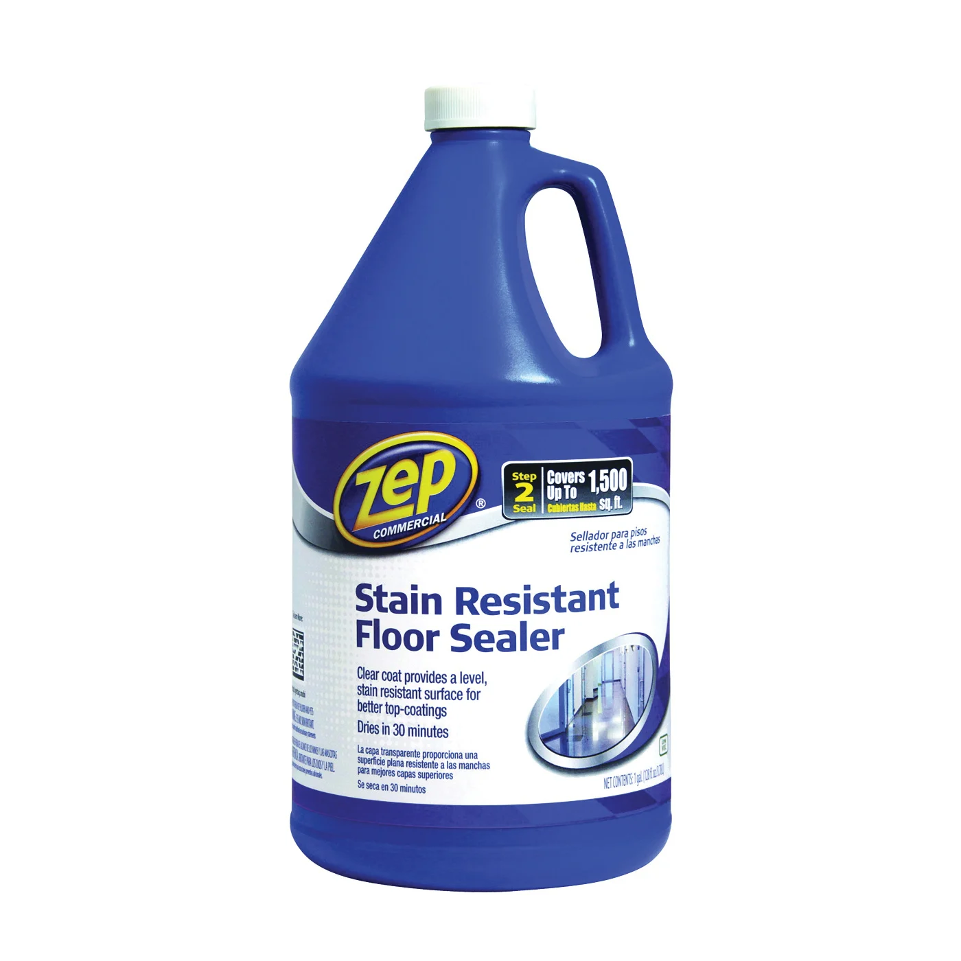 ZUFSLR128 Floor Sealer, Milky White, 1 gal Bottle - Zep