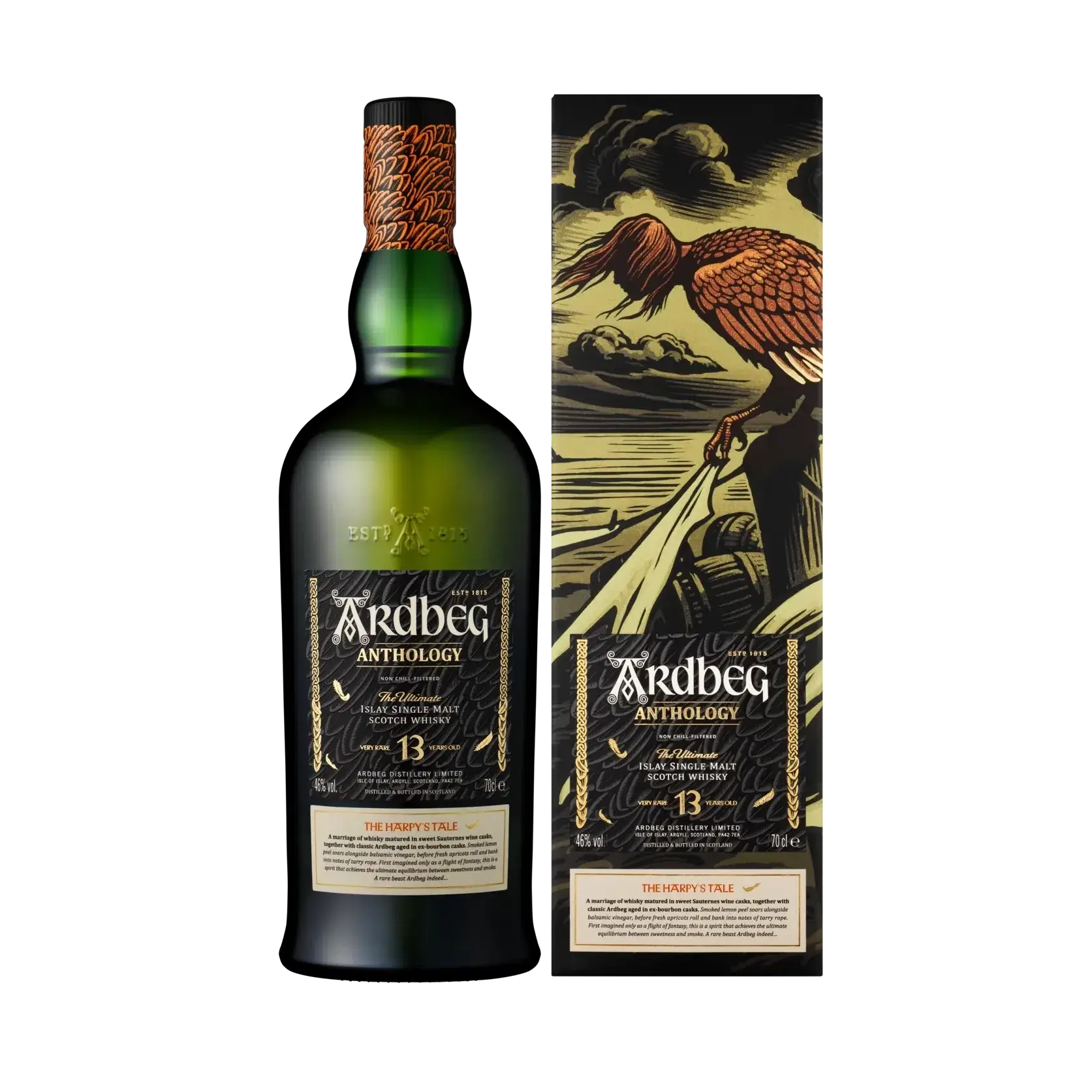 Ardbeg Anthology 13 Years Old Limited Edition Whisky 700ml - Alcohol