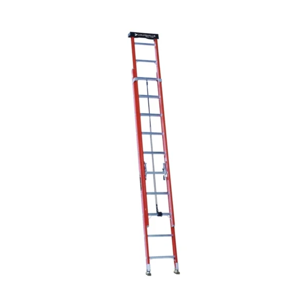 L-3022-20PT 20 ft. Extension Ladder, 240 in. Reach, 300 lb, Fiberglass
