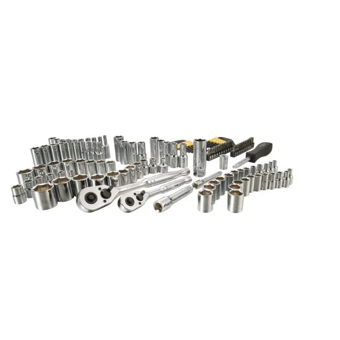 STMT71652 Mechanics Tool Set, 123-Piece, Steel, Polished Chrome