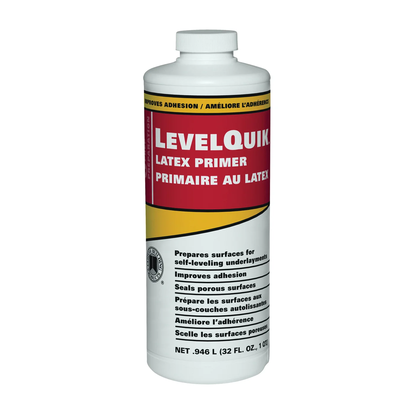 Custom CPQT Advanced Acrylic Primer, 1 qt Bottle, Blue, Liquid - LevelQuik