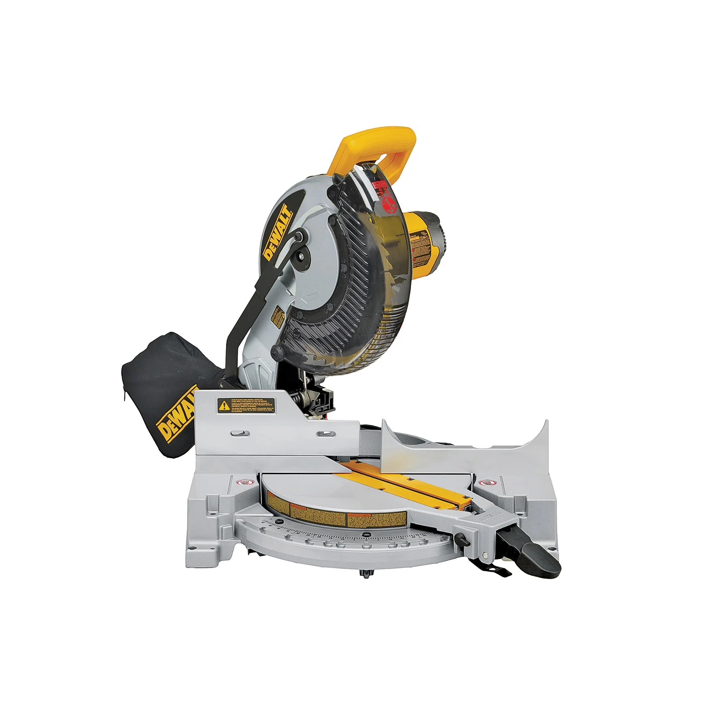 DW713 Miter Saw, 120 V, 15 A, 10 in Dia Blade, 2 x 6 in 45 deg, 4 x 4 in at 90 deg Cutting Capacity - DEWALT
