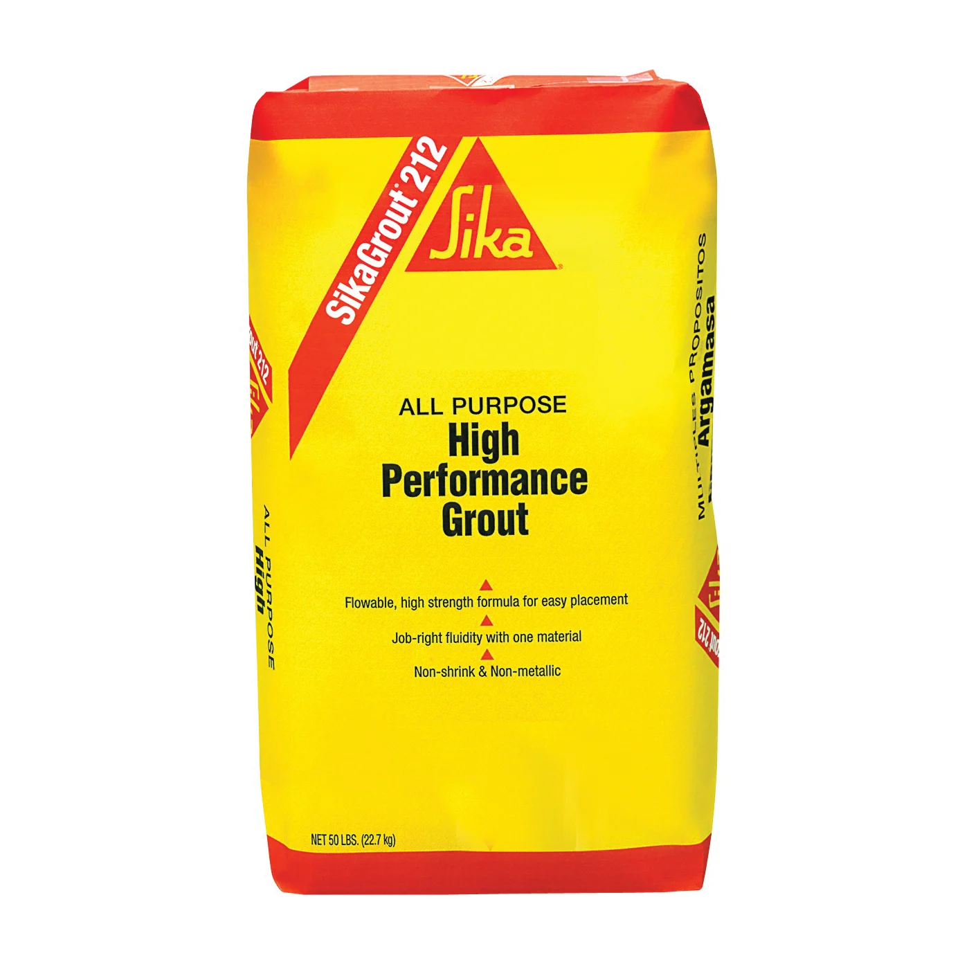 90824 Cementitious Grout, Gray, 50 lb Bag - Sika