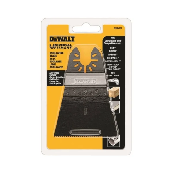 DWA4207 Oscillating Blade, 2-1/2 in, HSS