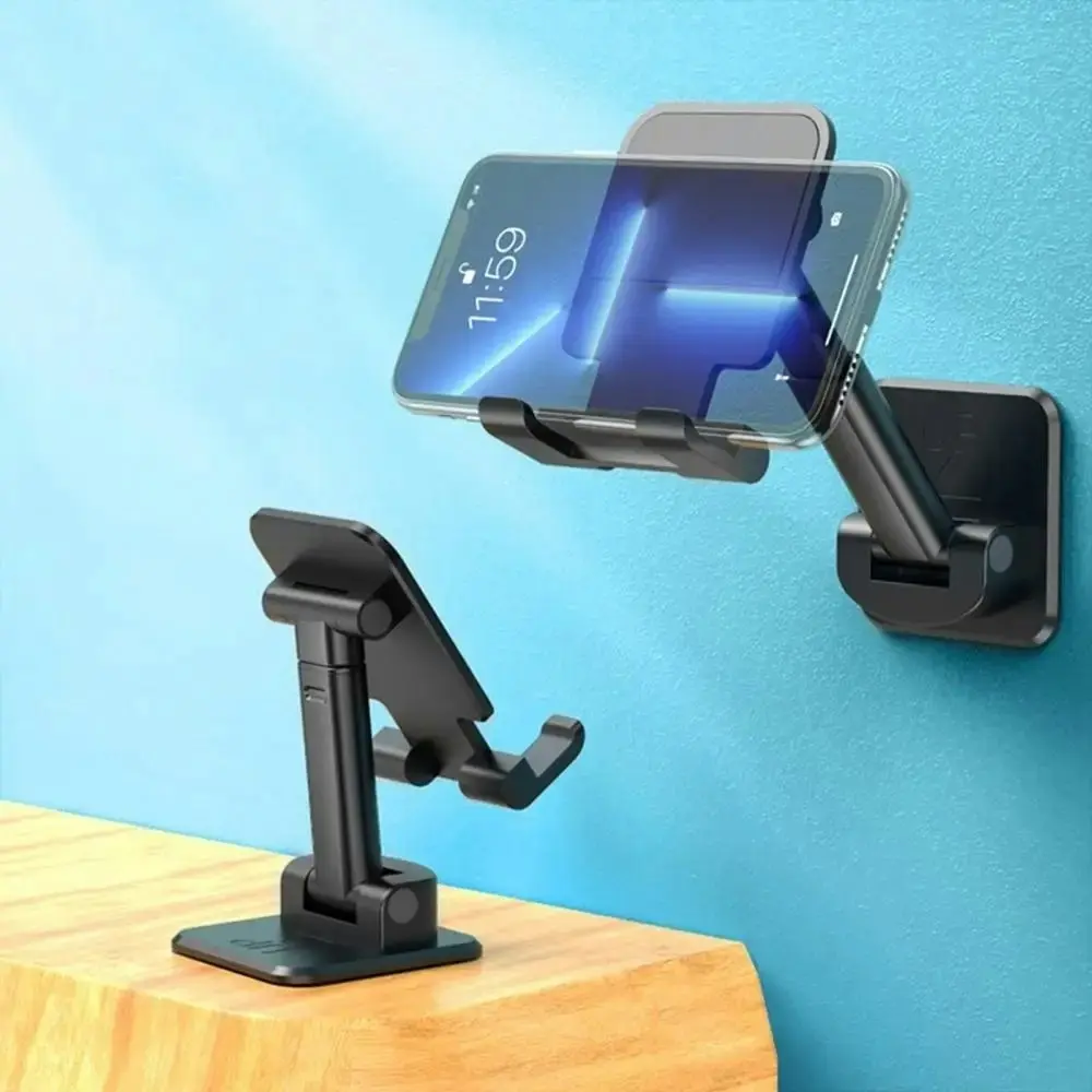 3 Psc Wall Mount Phone Holder Extendable Adjustable Cellphone Stand For Kitchen - Electronics
