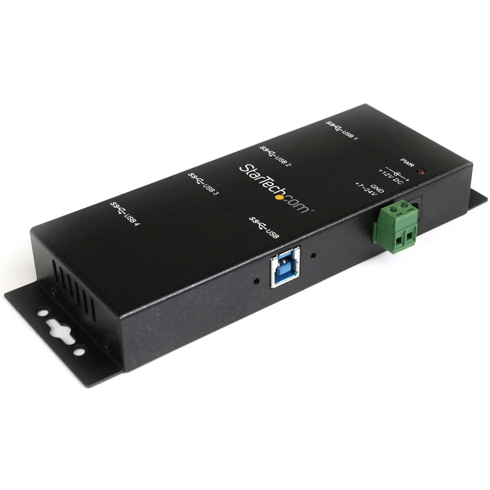 Star Tech 4 Port Mountable USB 3.0 Hub with 8kV Air/4kV Contact ESD Protection - Electronics