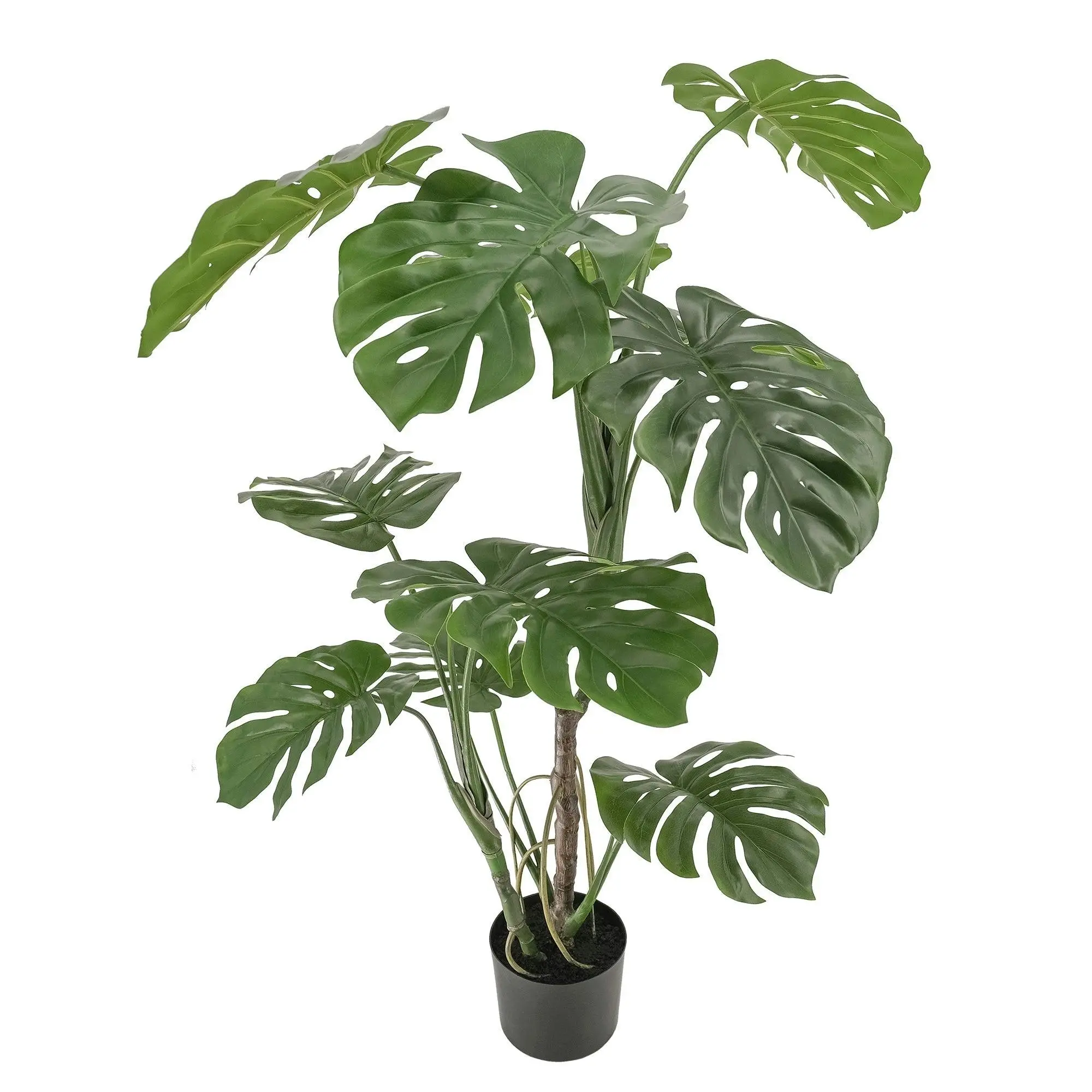 Large Artificial Monstera Deliciosa Plants 120cm - Home & Garden