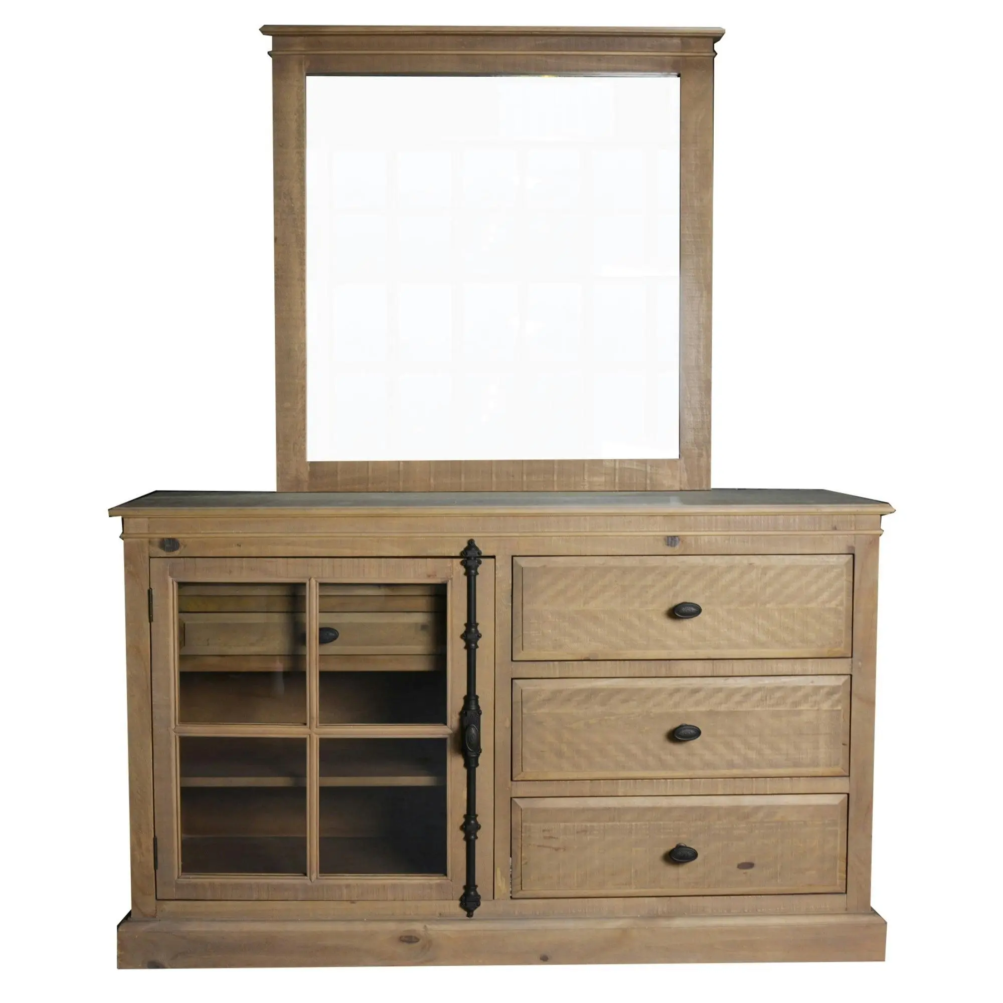 Jade Dresser Mirror Set - Furniture