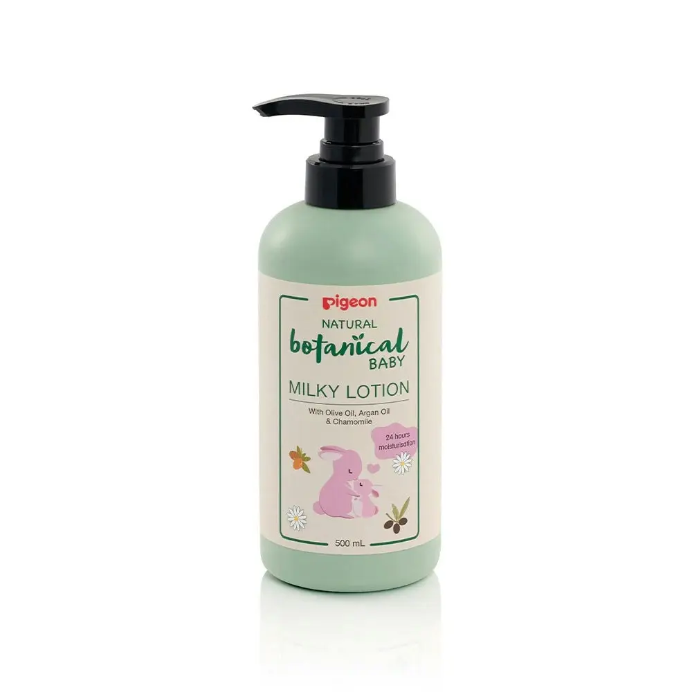 PIGEON Natural Botanical Baby Milk Lotion 500ml