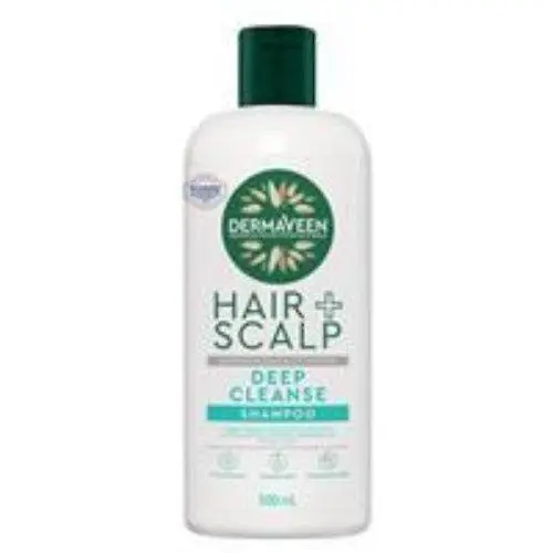 DermaVeen Hair + Scalp Deep Cleanse Shampoo 500ml - Beauty