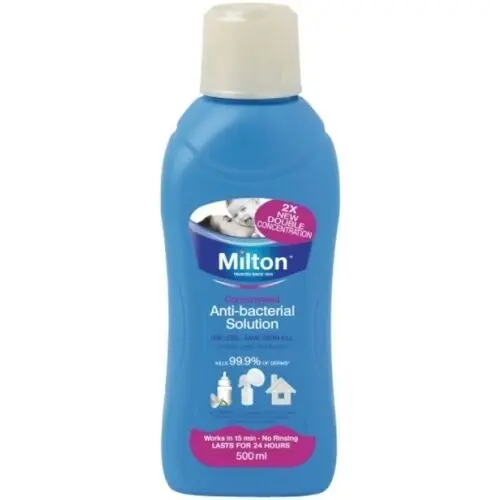 Milton Concentrated Anti Bacterial Solution 2 Percent 500ml - Beauty