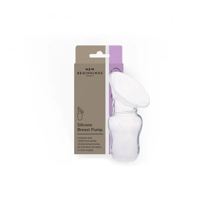 New Beginnings Silicone Manual Breast Pump - Baby