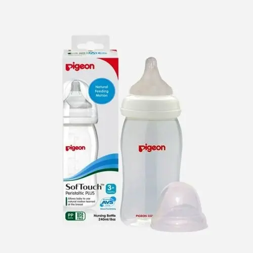 PIGEON Softouch Bottle Peristaltic Plus Pp 240ml - Baby