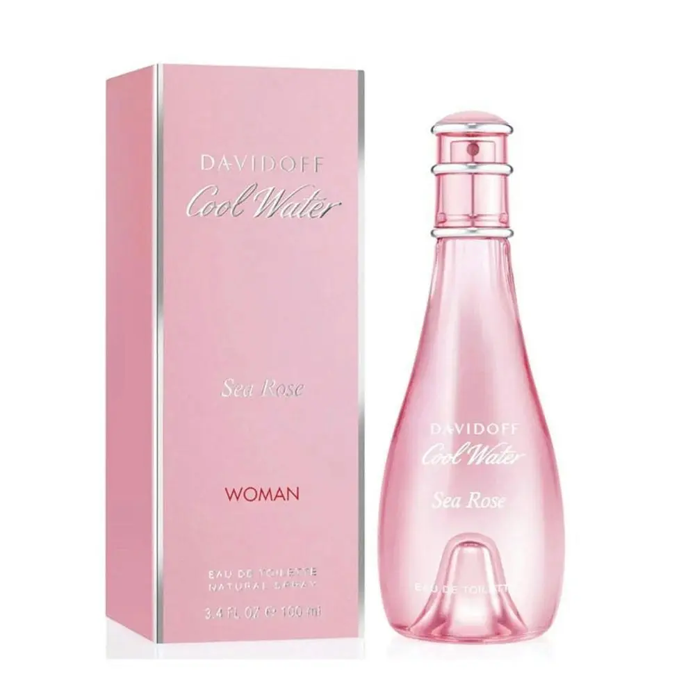 Davidoff Cool Water Sea Rose Women Edt 100ml - Beauty