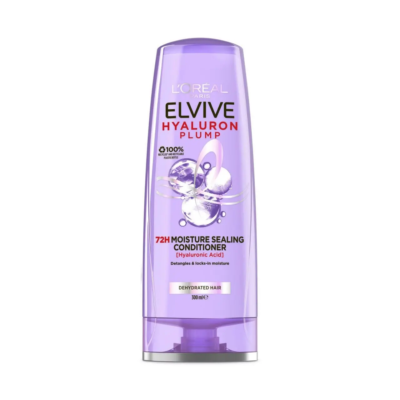 L'Oreal Paris Elvive Hyaluron Plump Conditioner 300ml - Beauty