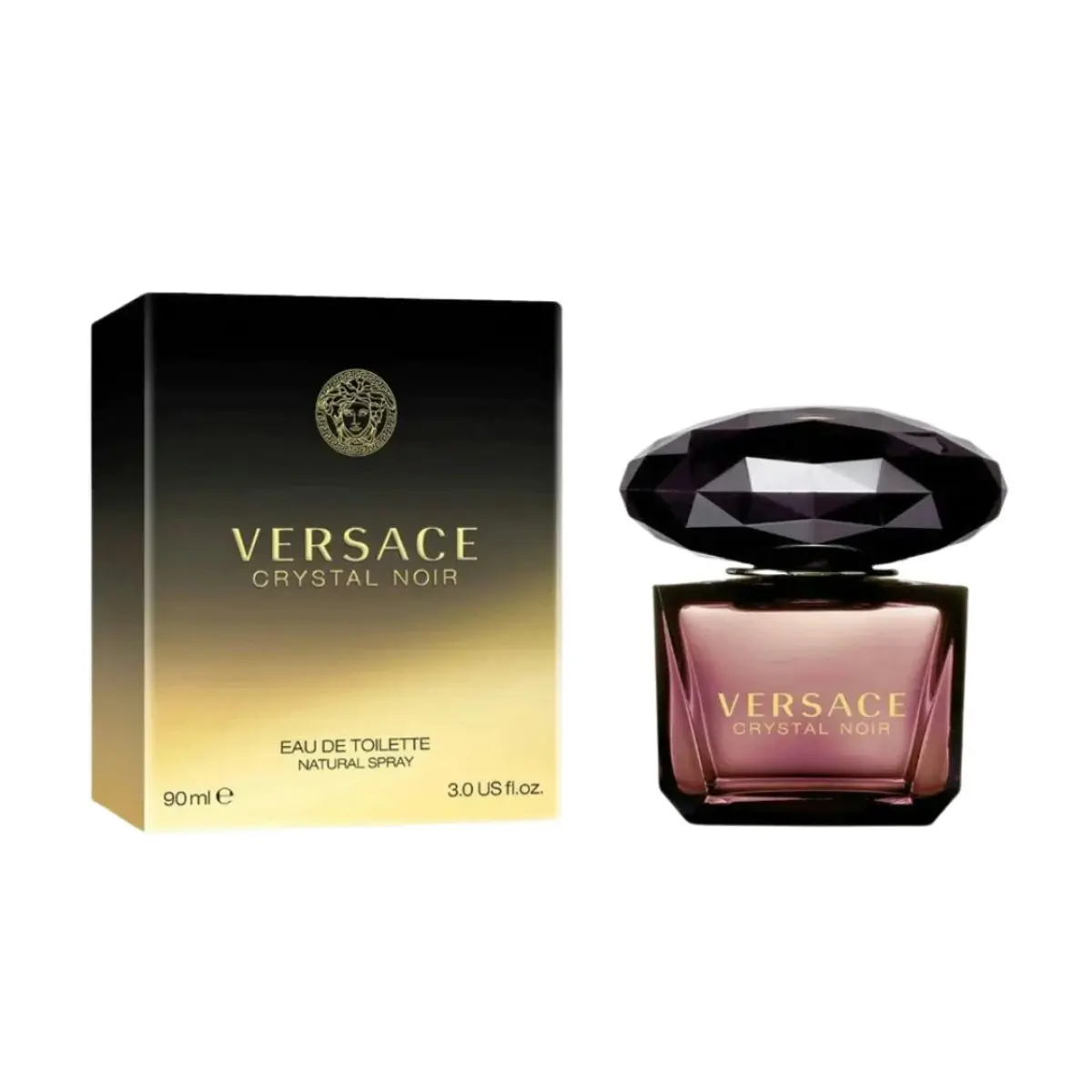 Versace Crystal Noir Edt 90ml - Beauty