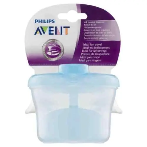 Avent Powdered Milk Dispenser 260ml Blue - Baby