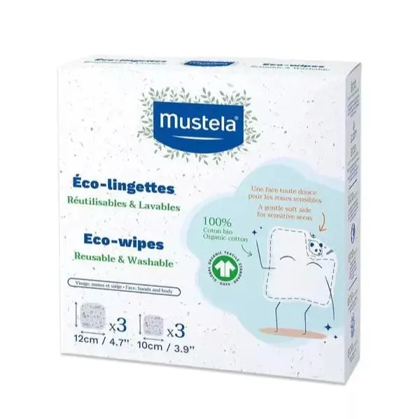 MUSTELA Eco Wipes 6 Pieces - Baby