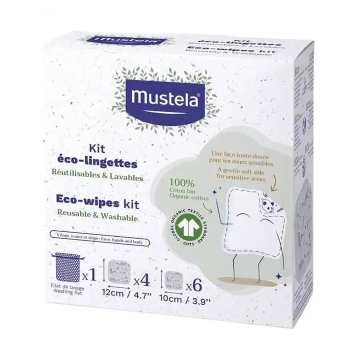 MUSTELA Eco Wipes Kit 10 Pieces - Baby