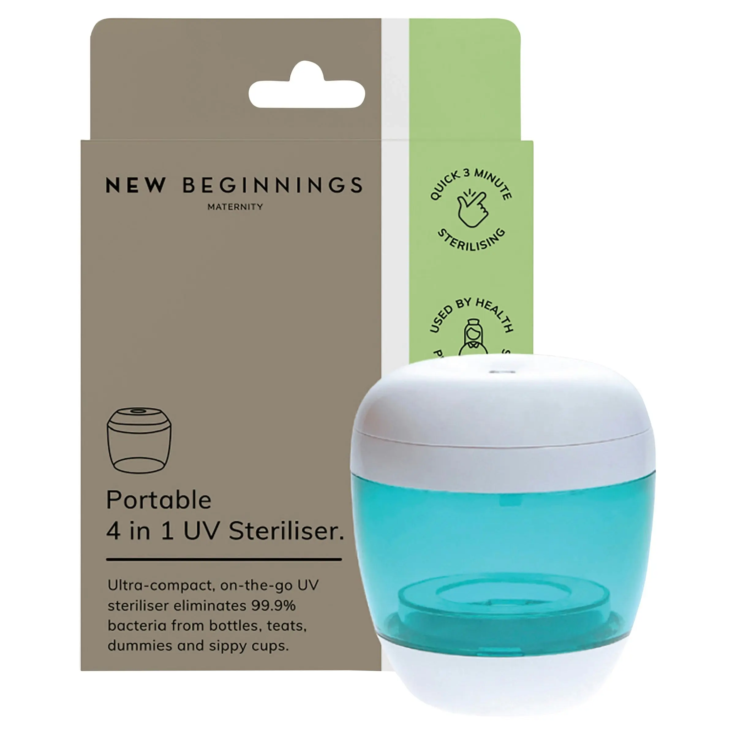New Beginnings Portable 4 In 1 Steriliser - Baby