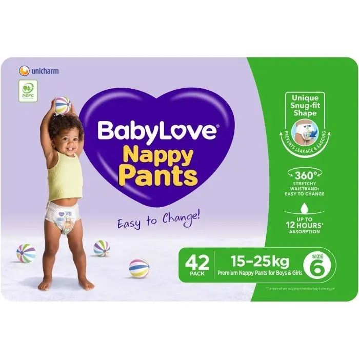 Baby Love BabyLove Nappy Pants Jumbo Junior 42