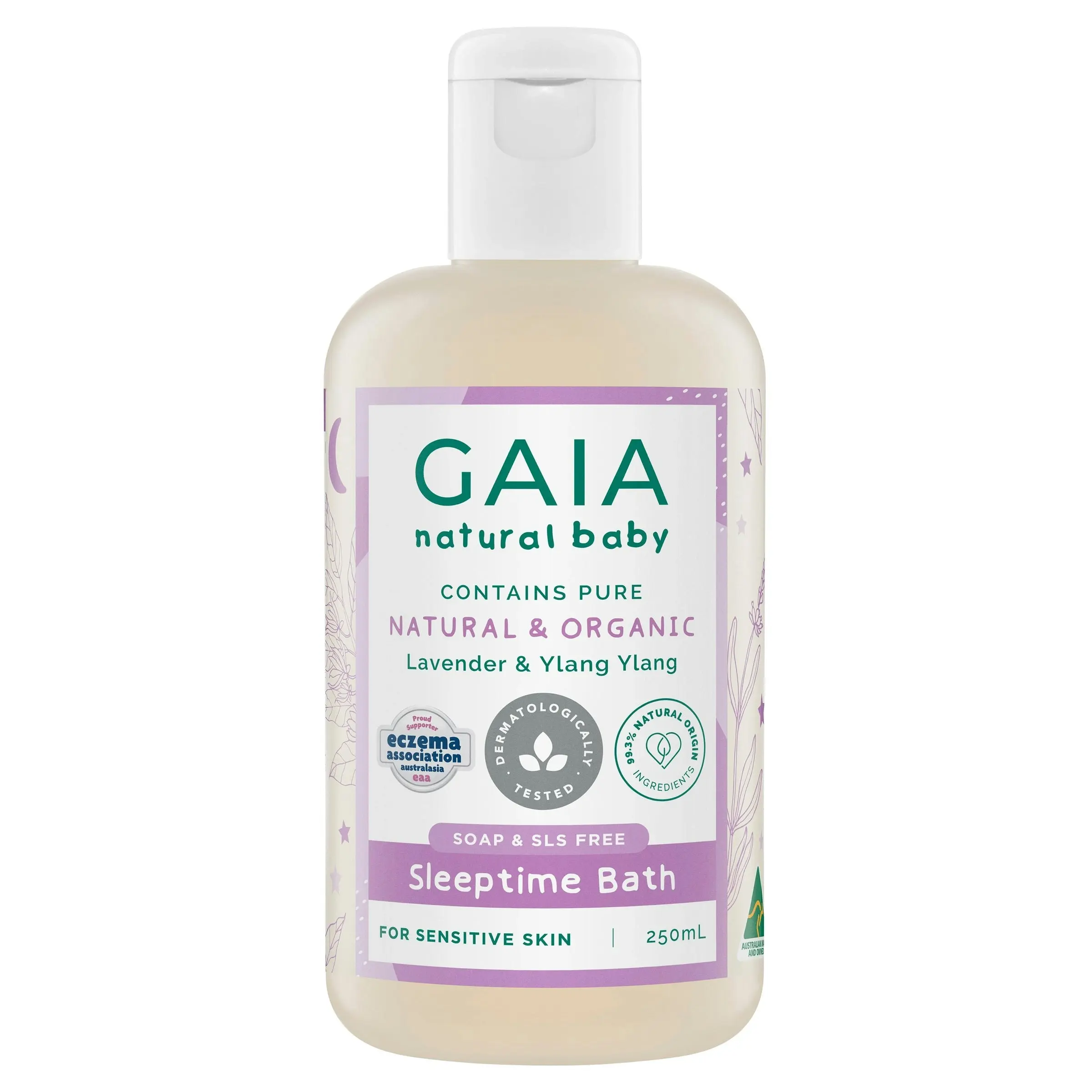 Gaia Sleeptime Bath 250ml - Baby