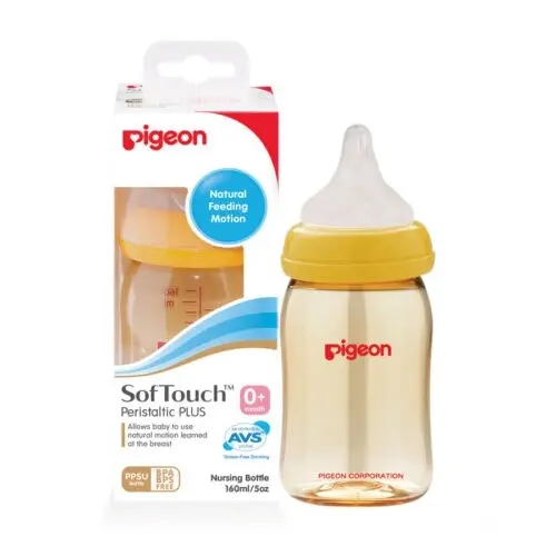 PIGEON Softouch Bottle Peristaltic Plus Ppsu 160ml - Baby