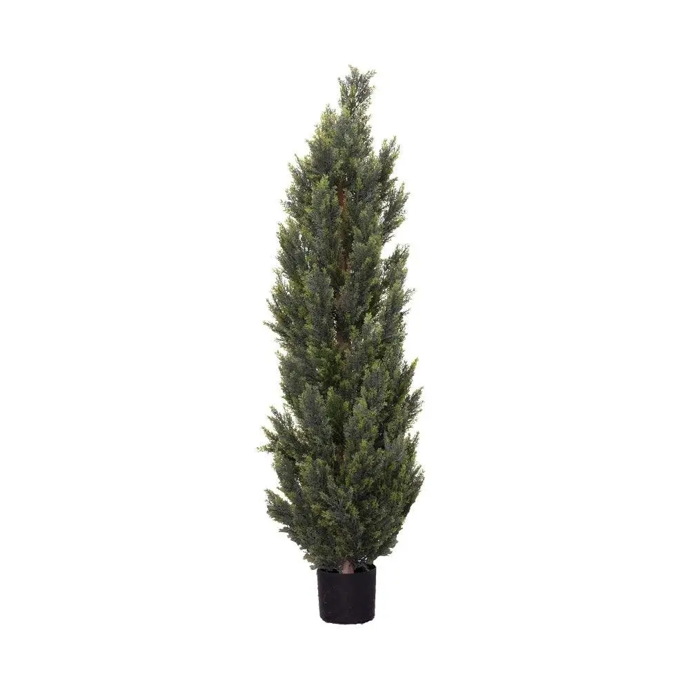 Glamorous Fusion Cypress Pine 150cm Artificial Faux Plant Tree Decorative In Pot Green - Home & Garden