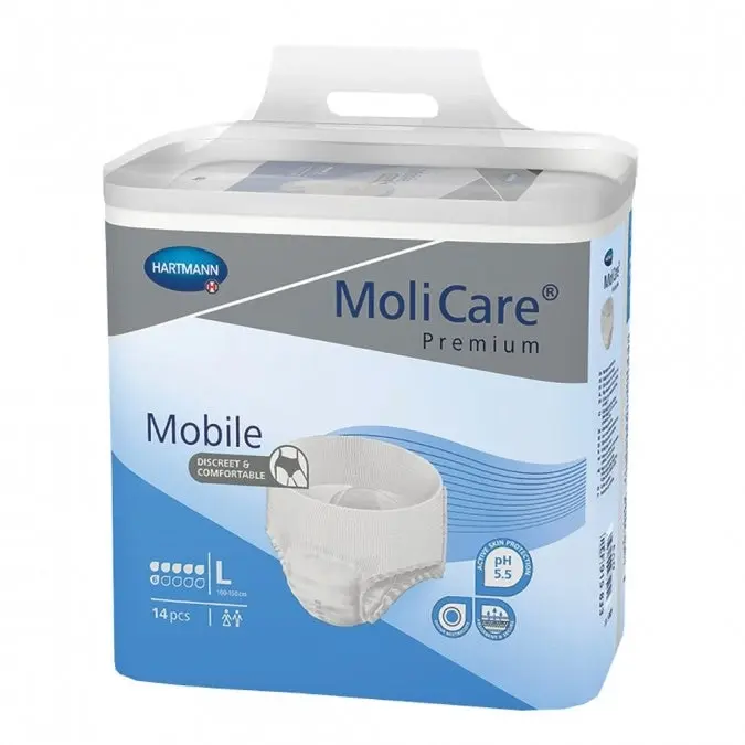 Molicare Premium Mobile 6 Drops Large 14 Pack - Baby