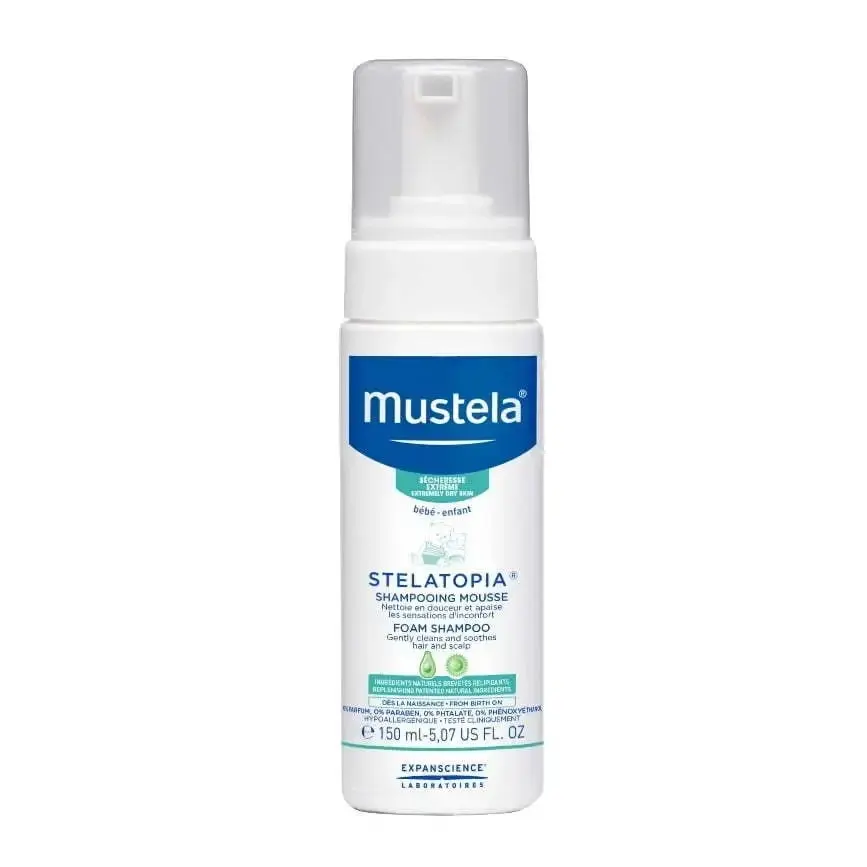 MUSTELA Stalatopia Foam Shampoo 150ml - Baby