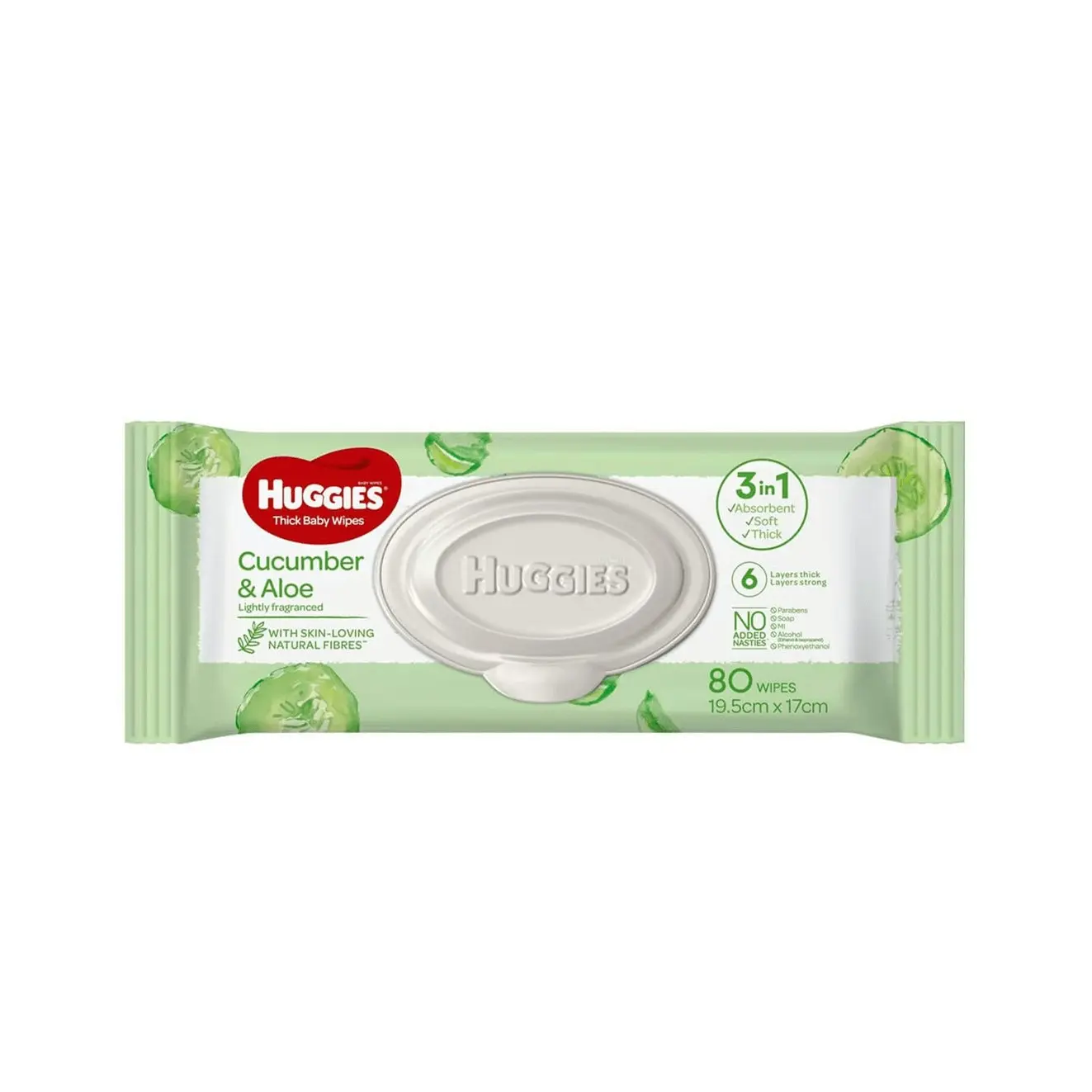 Huggies Cucumber & Aloe Refill 80 - Baby