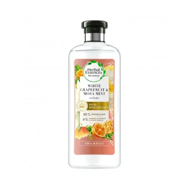Herbal Essences Herbal Essence Bio Renew White Grapefruit & Mosa Mint Volume Shampoo 400ml - Beauty