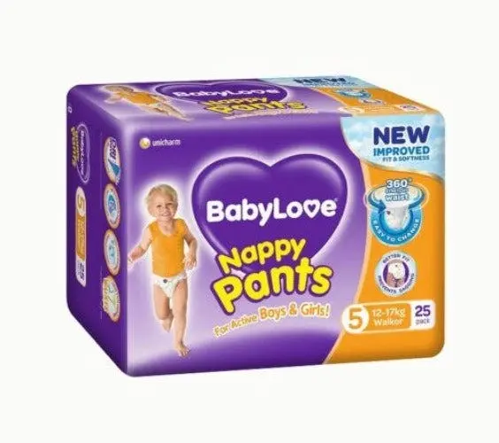 BabyLove Nappy Pants Walker 25 Pack
