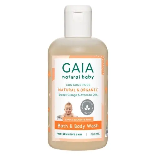 Gaia Skin Naturals Gaia Natural Baby Bath And Body Wash 250ml