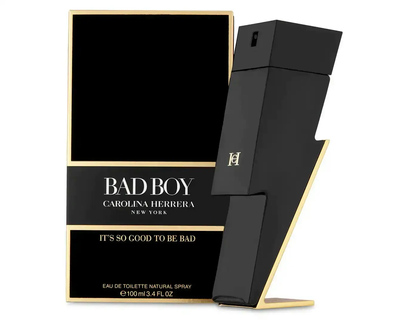 Carolina Herrera Bad Boy Edt 100ml - Beauty