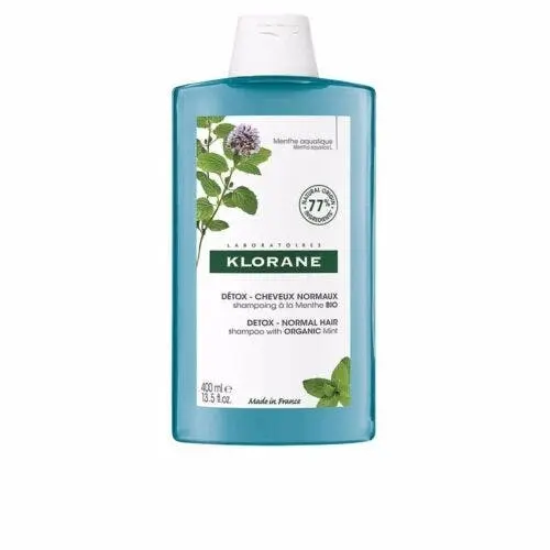 Klorane Aquatique Mint Detox Shampoo 400ml - Beauty