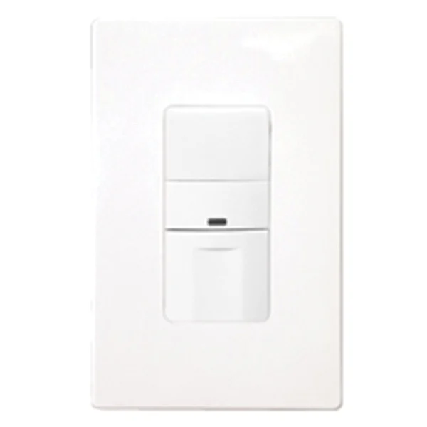 OS306U-LA-K Motion Sensor Switch, 120 V, 1-Pole, Motion Sensor, 180 deg Sensing, 450 sq-ft Sensing