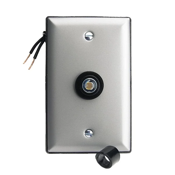758FPCTCC-4 Light Control with Faceplate, 15 A, 120 V, 1800 W, Gray